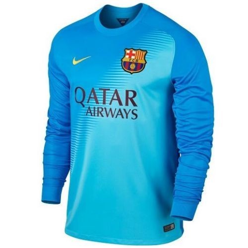 Вратарская форма Barcelona Гостевая 2014 2015 лонгслив 4XL(58)