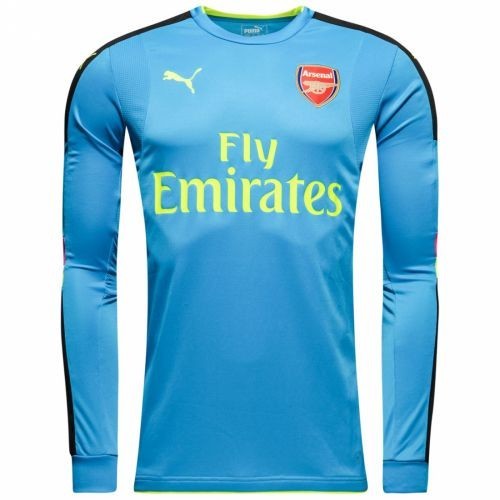 Вратарская форма для мальчиков Arsenal Гостевая 2016 2017 лонгслив (рост 164 см)